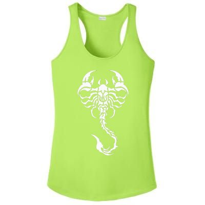 Scorpion Emblem Sleek and Striking Ladies PosiCharge Competitor Racerback Tank