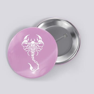 Scorpion Emblem Sleek and Striking Button