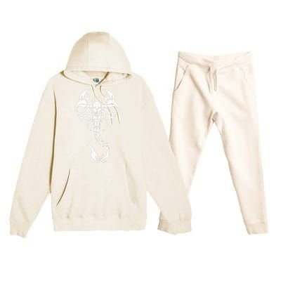 Scorpion Emblem Sleek and Striking Premium Hooded Sweatsuit Set