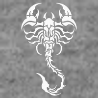 Scorpion Emblem Sleek and Striking Tall Sweatshirt
