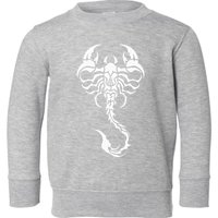 Scorpion Emblem Sleek and Striking Toddler Sweatshirt