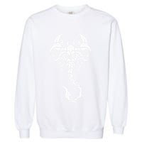 Scorpion Emblem Sleek and Striking Garment-Dyed Sweatshirt