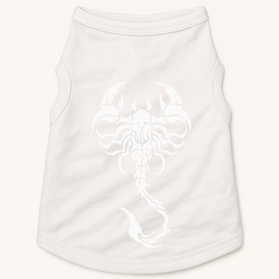 Scorpion Emblem Sleek and Striking Doggie Tank