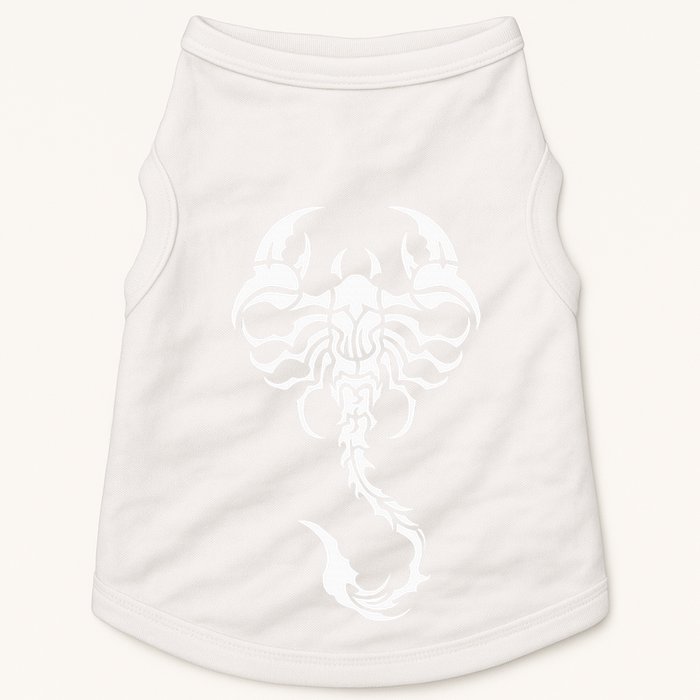 Scorpion Emblem Sleek and Striking Doggie Tank