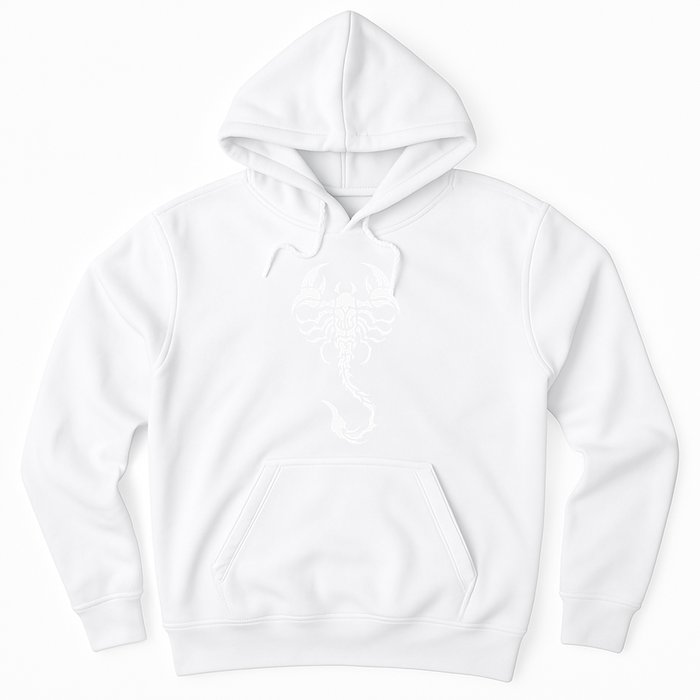 Scorpion Emblem Sleek and Striking Hoodie