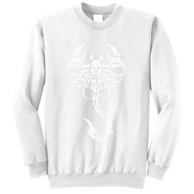 Scorpion Emblem Sleek and Striking Sweatshirt