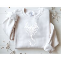 Scorpion Emblem Sleek and Striking Sweatshirt