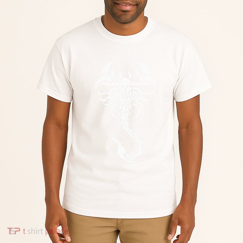 Scorpion Emblem Sleek and Striking Tall T-Shirt