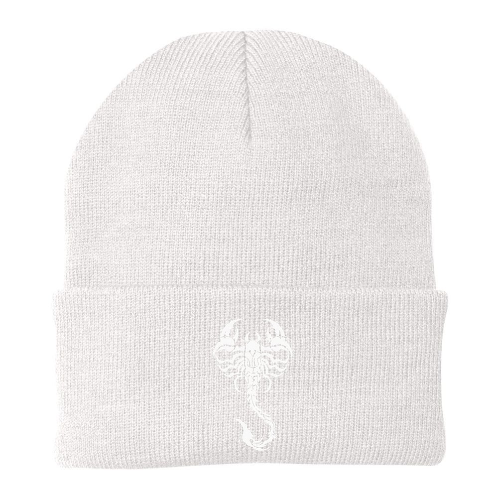 Scorpion Emblem Sleek and Striking Beanie