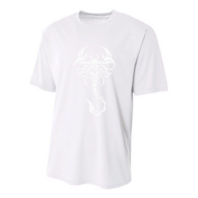 Scorpion Emblem Sleek and Striking Youth Performance Sprint T-Shirt