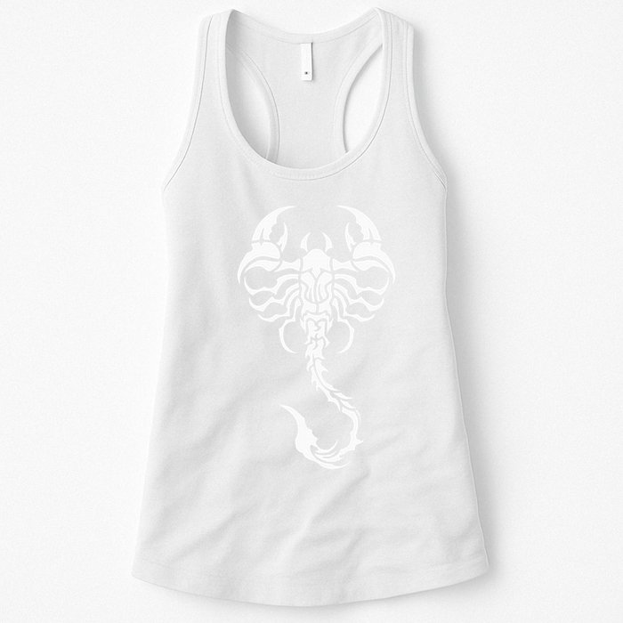 Scorpion Emblem Sleek and Striking Womens Tank Top