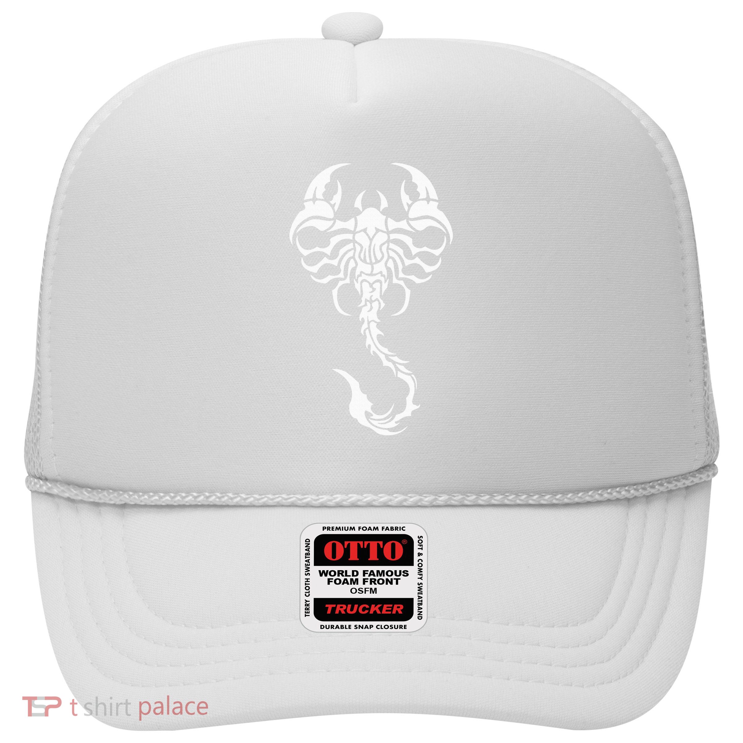 Scorpion Emblem Sleek and Striking Trucker Hat