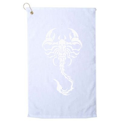 Scorpion Emblem Sleek and Striking Golf Towel