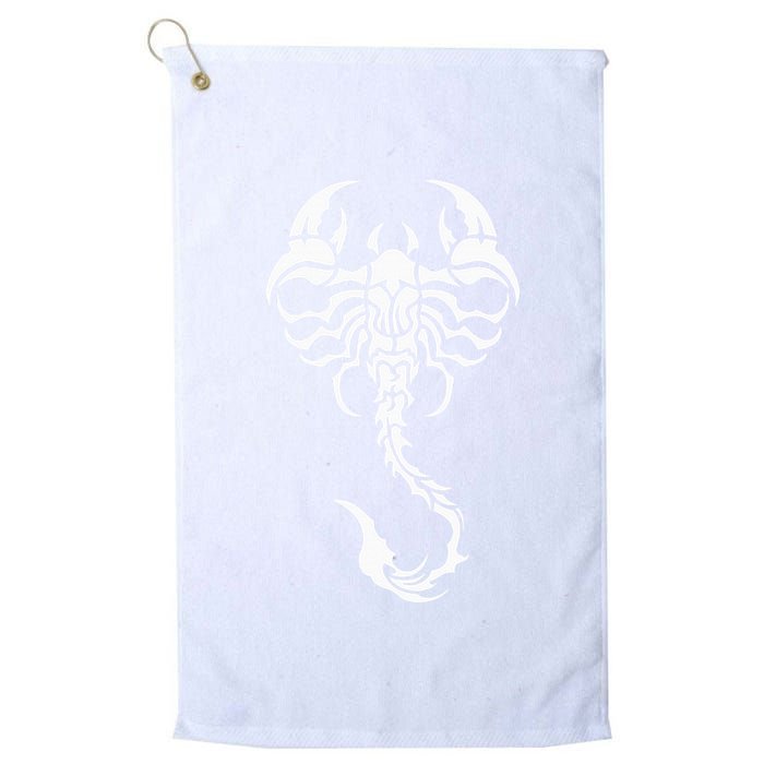 Scorpion Emblem Sleek and Striking Golf Towel