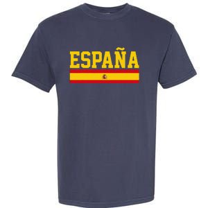 Spain Espana Spanish Flag Pride Sports Fan Soccer Gift Garment-Dyed Heavyweight T-Shirt