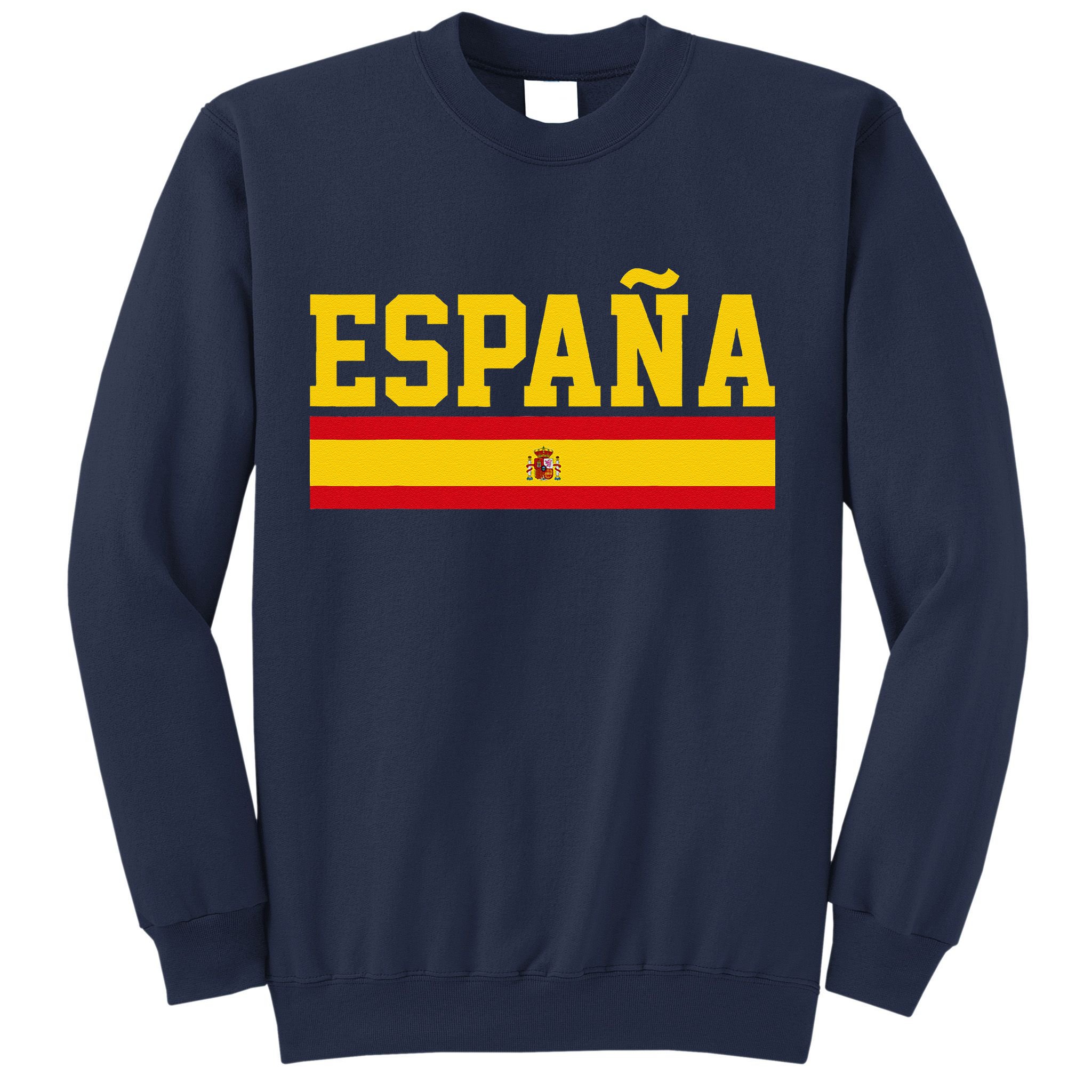 Spain Espana Spanish Flag Pride Sports Fan Soccer Gift Sweatshirt