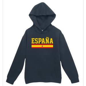 Spain Espana Spanish Flag Pride Sports Fan Soccer Gift Urban Pullover Hoodie