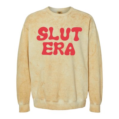 Slut Era Colorblast Crewneck Sweatshirt