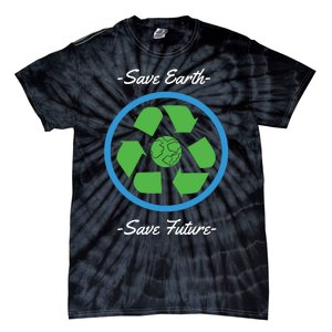 Save Earth Save Future Tie-Dye T-Shirt