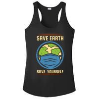 Save Earth Save Yourself Ladies PosiCharge Competitor Racerback Tank