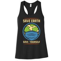 Save Earth Save Yourself Women's Racerback Tank