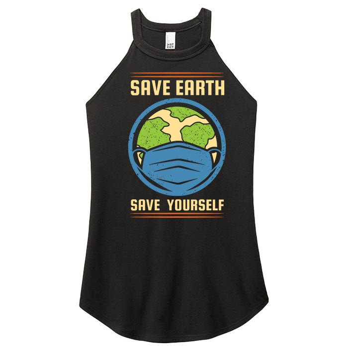 Save Earth Save Yourself Women's Perfect Tri Rocker Tank