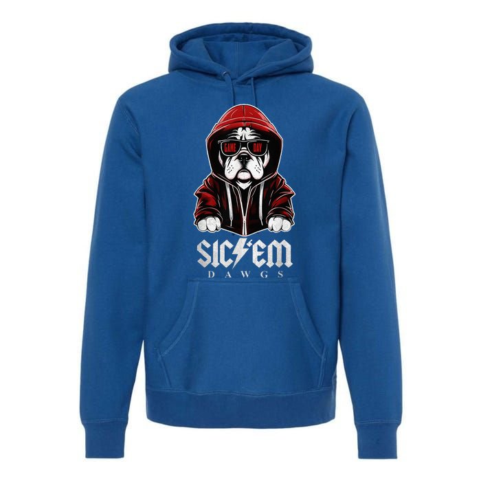 Sic Em Sic Em Go Bulldogs Bulldogs Sport Game Day Premium Hoodie