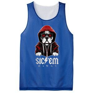 Sic Em Sic Em Go Bulldogs Bulldogs Sport Game Day Mesh Reversible Basketball Jersey Tank