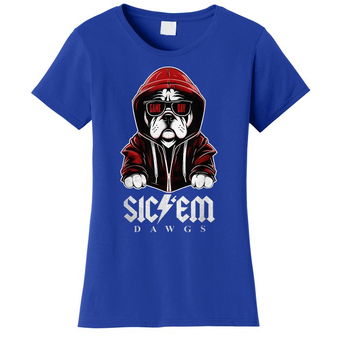 Sic Em Sic Em Go Bulldogs Bulldogs Sport Game Day Women's T-Shirt