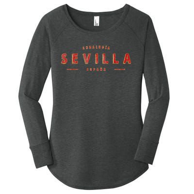 Sevilla EspañA Seville Spain Sevilla AndalucíA Women's Perfect Tri Tunic Long Sleeve Shirt