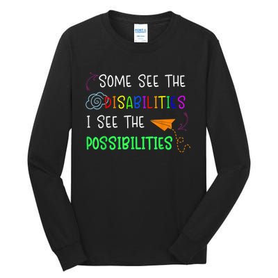 Special Education SPED Teacher Tall Long Sleeve T-Shirt