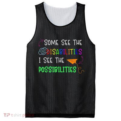 Special Education SPED Teacher Mesh Reversible Basketball Jersey Tank
