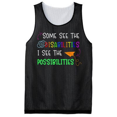 Special Education SPED Teacher Mesh Reversible Basketball Jersey Tank