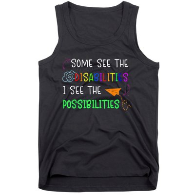 Special Education SPED Teacher Tank Top