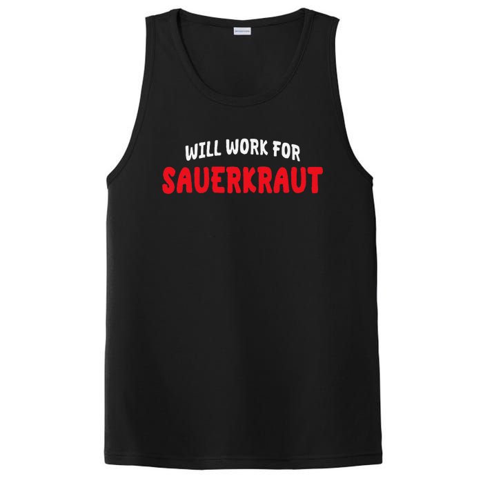 Sauerkraut Enthusiast Sour Cabbage Fermented Vegetable Lover PosiCharge Competitor Tank