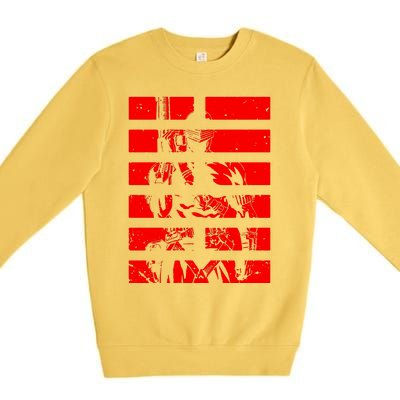 Snake Eyes Premium Crewneck Sweatshirt