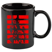 Snake Eyes 11oz C Handle Ceramic Mug