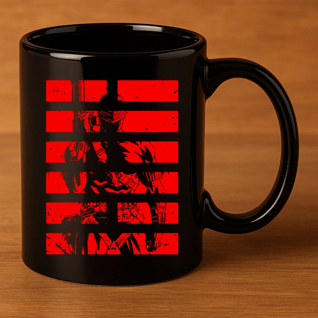 Snake Eyes 11oz C Handle Ceramic Mug