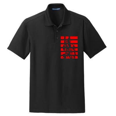 Snake Eyes Dry Zone Grid Polo