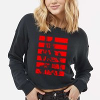 Snake Eyes Cropped Pullover Crew