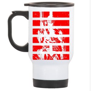 Snake Eyes Stainless Steel Travel Mug