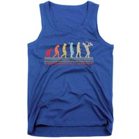 Saxophonist Evolution Saxophone Player Jazz Music Gift Tank Top