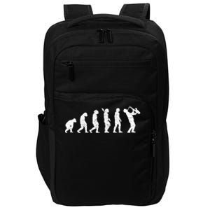 Saxophonist Evolution Saxophone Player Jazz Music Gift Impact Tech Backpack