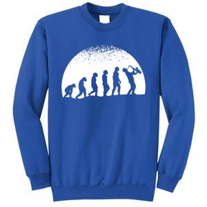 Saxophonist Evolution Saxophone Player Jazz Music Funny Gift Sweatshirt