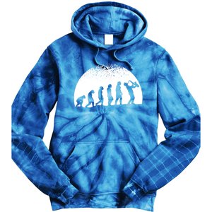 Saxophonist Evolution Saxophone Player Jazz Music Funny Gift Tie Dye Hoodie