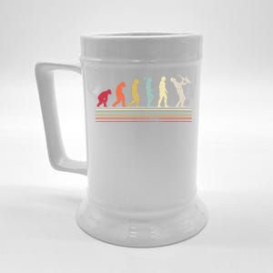 Saxophonist Evolution Saxophone Player Jazz Music Gift Beer Stein