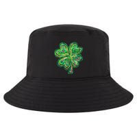 Shamrock Effect St Patricks Day Four Leaf Clover Cool Comfort Performance Bucket Hat