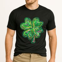 Shamrock Effect St Patricks Day Four Leaf Clover Performance Shirt