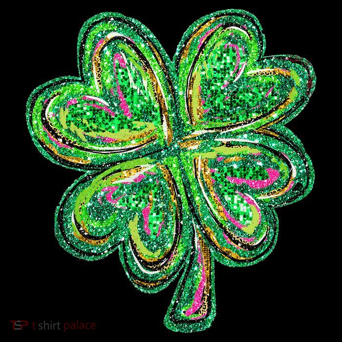 Shamrock Effect St Patricks Day Four Leaf Clover Toddler Hoodie