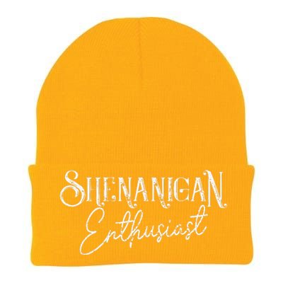 Shenanigan Enthusiast Saint Patrick's Day St. Patty's Day Knit Cap Winter Beanie